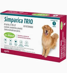 Simparica Trio tableta masticable
